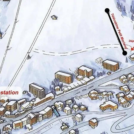 Skis Aux Pieds Pour Familles Avec Balcon Et Parking - Fr-1-864-4