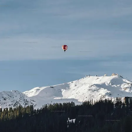 Skis Aux Pieds Pour Familles Avec Balcon Et Parking - Fr-1-864-4 Куршавель