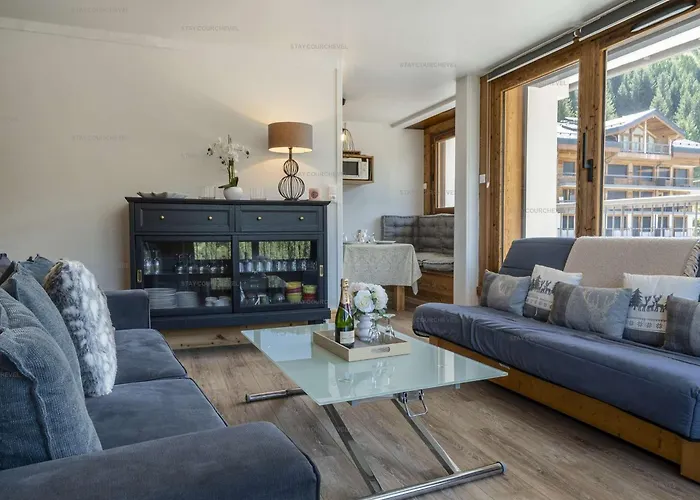 Skis Aux Pieds Pour Familles Avec Balcon Et Parking - Fr-1-864-4 * Куршавель